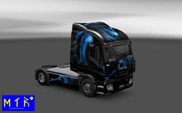 Skin Iveco Stralis Shadow Blue 