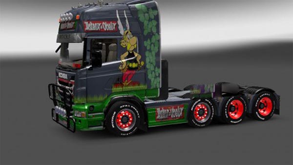 Asterix skin for Scania