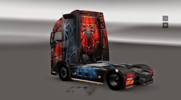 Volvo FH 2012 Spiderman Skin 