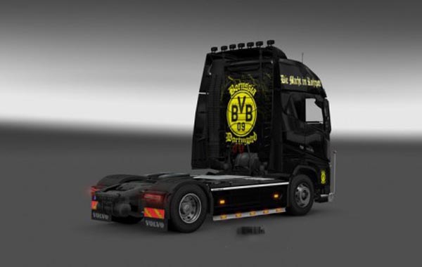 Volvo FH 2012 BVB Borussia Dortmund Skin 
