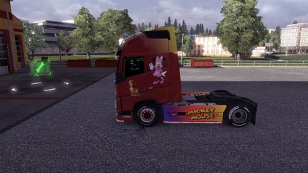Skin Volvo Mickey mouse 